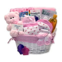 Outlet 🛒 GBDS Simply Baby Necessities Basket - Pink 🔥