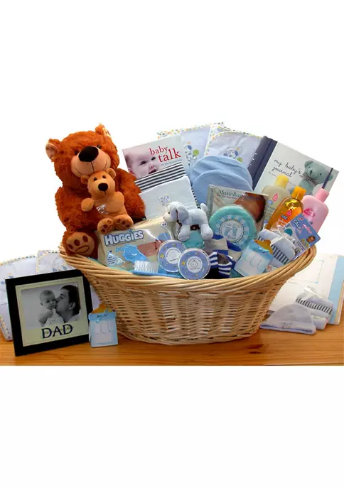 Wholesale ๐ GBDS Deluxe Welcome Home Precious Baby Basket-Blue ๐ 3 Wholesale ๐ GBDS Deluxe Welcome Home Precious Baby Basket-Blue ๐