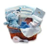 Cheapest 👏 GBDS Simply The Baby Basics New Baby Gift Basket- Blue ⭐