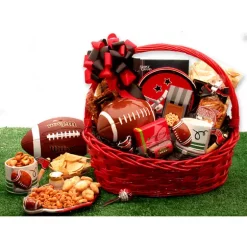Hot Sale ๐ GBDS Football Fanatic Sports Gift Basket โญ