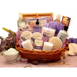 Hot Sale 😍 GBDS The Essence of Lavender Spa Gift Basket 💯