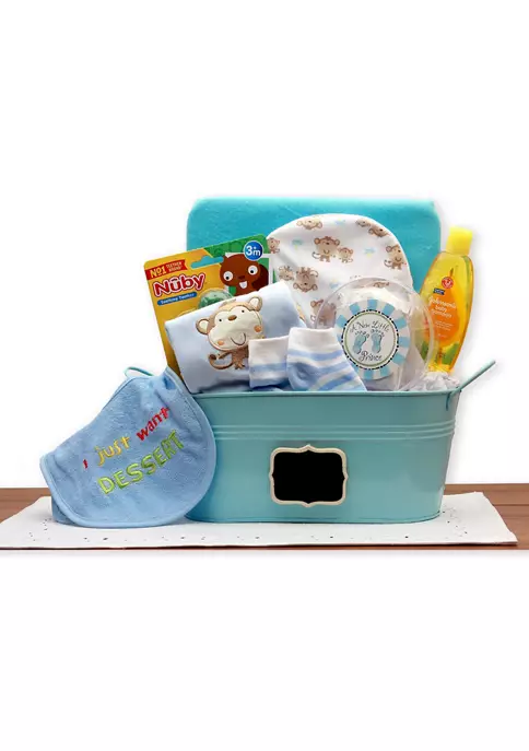 Deals 😉 GBDS Baby Basics Gift Pail Blue ✔️ 4 Deals 😉 GBDS Baby Basics Gift Pail Blue ✔️ - Image 2
