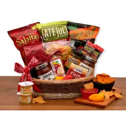 Best Pirce 🎉 GBDS A Little Spice Gourmet Salsa & Chips Gift Basket 🌟