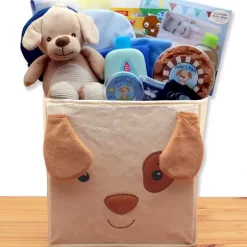 Cheap ๐ GBDS Puppy Tails New Baby Gift Basket ๐