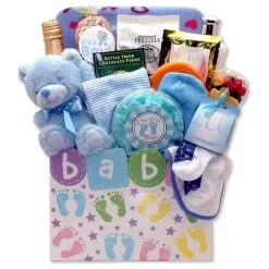 Best Sale 😉 GBDS New Baby Celebration Gift Box - Blue ❤️