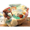 Wholesale ✨ GBDS Deluxe Welcome Home Precious Baby Basket-Yellow/Teal 😉 -Gbds Sales Store Belk 608