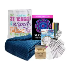 New 👏 GBDS Get Well Gift Of Comfort Tote with Blanket 🎁 -Gbds Sales Store Belk 735